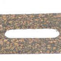 SPACER, CORK, OPERATOR BASE, 4 x 1 1/4 x 1/8 CORK W/ 1 5/16 SLOT