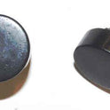 BUTTON, BLACK, BLANK, 1 DIAMETER OTIS # 323BD1-BLANK