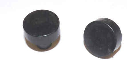 BUTTON, BLACK, BLANK, 1 DIAMETER OTIS # 323BD1-BLANK
