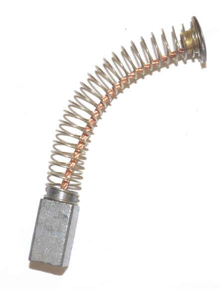 BRUSH, CARBON, 1/2&#8243; SQ X 13/16&#8243; WITH SPRING & SHUNT, 6970 OPERATOR O