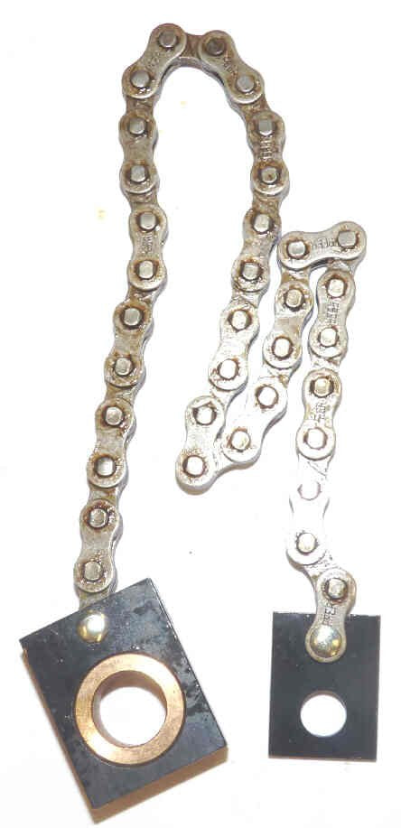 CHAIN WITH HITCH & LINK, 14 1/4 LONG, FOR 6940D SPRING CLOSER OTIS #A332AS3