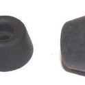 BUMPER, RUBBER, 15/16 DIAMETER, 3/8 HIGH, HOLE FOR 10-32 SCREW