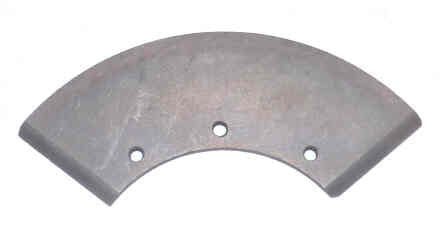 SEGMENT, METALIZED CARBON, 2 X 6 5/8, CAR SWITCH OTIS # 165345