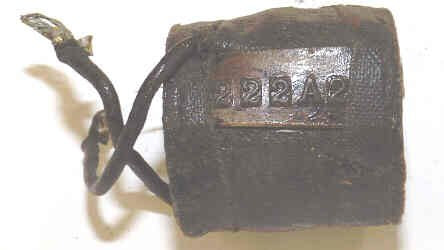 COIL, 2100-32 - 62 OHM - 1.03 O.D. x .350 I.D. x 1.08 OTIS # 222A2