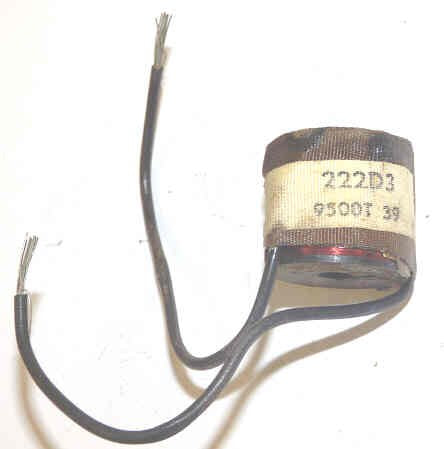 COIL, 1080 Ohm, .830 O.D. x .192 I.D. x .756 OTIS #  222D3