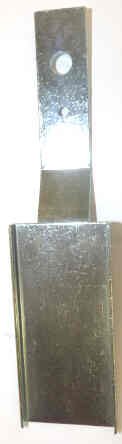 LEVER, TRIPPER FOR 6940 LOCKS, 8 L, 2 MOUNTING HOLES PLATED STEEL OTIS # 288LS1
