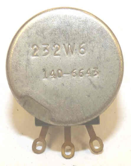POTENTIOMETER, RHEOSTAT, 25000 OHM OTIS # 232W6