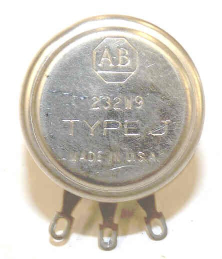 POTENTIOMETER, RHEOSTAT, 5000 OHM OTIS # 232W9