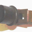 BUTTON, ASSEMBLED WITH MOVABLE CONTACT, BLACK, BLANK