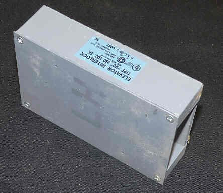 INTERLOCK, SWITCH, TYPE 'MO', LH GAL # INT-1-1LH