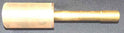 PLUNGER, BRAKE, STEEL WITH TURNED BRASS SHAFT WESTINGHOUSE # 144A523G01