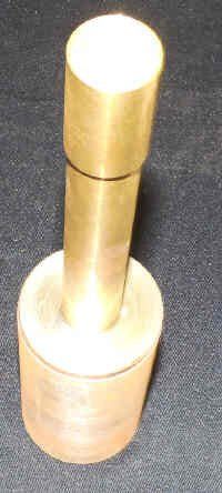 PLUNGER, BRAKE, STEEL WITH TURNED BRASS SHAFT WESTINGHOUSE # 144A523G01