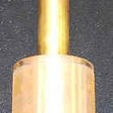 PLUNGER, BRAKE, STEEL WITH TURNED BRASS SHAFT WESTINGHOUSE # 144A523G01
