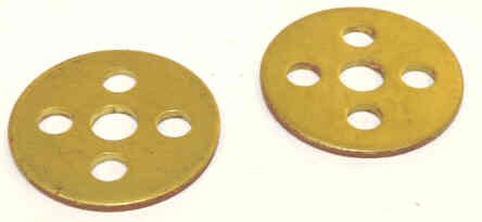 WASHER, BRASS, SPECIAL SECURITY # 6A6-1511