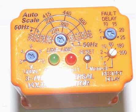 RELAY, 3 PHASE MONITOR, MULTIPLE INPUTS & OUTPUTS, DIVERSIFIED # SLU-100-ASA