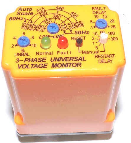 RELAY, 3 PHASE MONITOR, MULTIPLE INPUTS & OUTPUTS, DIVERSIFIED # SLU-100-ASA