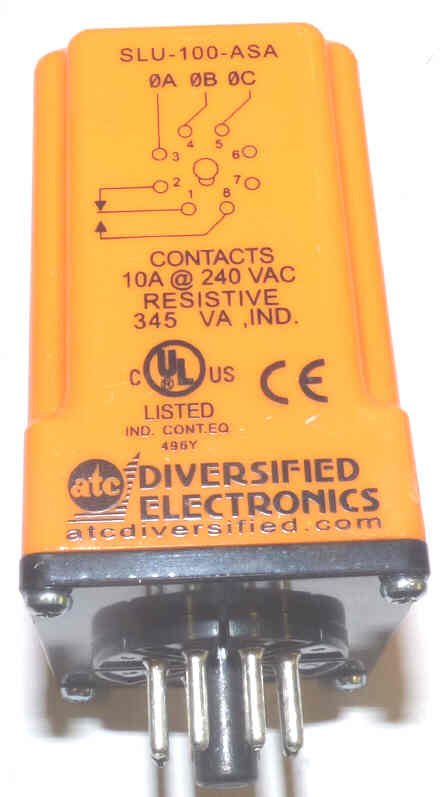 RELAY, 3 PHASE MONITOR, MULTIPLE INPUTS & OUTPUTS, DIVERSIFIED # SLU-100-ASA