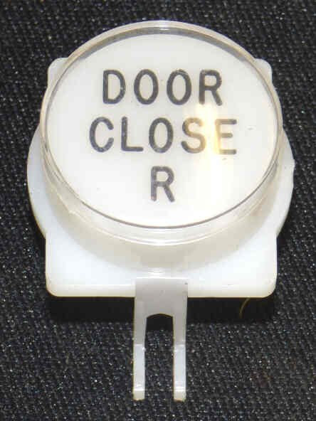 BUTTON, EXTENDED CAP FOR CALIFORNIA, A LINE CAR DOOR CLOSE REAR