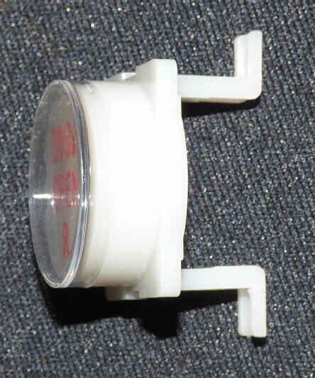 BUTTON, EXTENDED CAP FOR CALIFORNIA, A LINE CAR BUTTON DOOR OPEN REAR IN RED