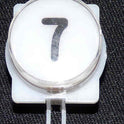 BUTTON, EXTENDED CAP FOR CALIFORNIA, WESTINGHOUSE A LINE # 7