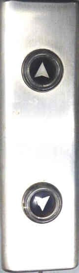 PLATE, COVER, HALL, INTERMEDIATE, STAINLESS STEEL, FORMED OTIS # 147FD6-3