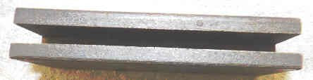 GUIDE, 'F' FREIGHT DOOR, STEEL, WITH CLAMP AND BOLTS OTIS # A237AJ2