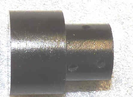 BUMPER, RUBBER, 1 X 5/8 FACE,11/16 X 9/16 STEM WITH HOLES FOR COTTER PINS