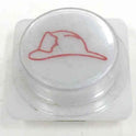 BUTTON, SURVIVOR, 1/8 ADA, MARKED FIRE HAT  ADAMS # ASA452W-XFH