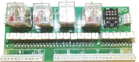 BOARD, CIRCUIT, WITH RELAYS AS SHOWN ELECTRODYN # 712X REV E