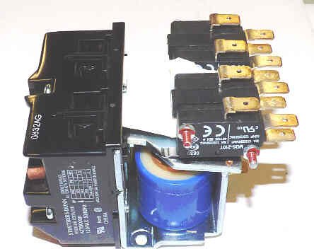CONTACTOR, HOIST, 4PDT, 120 VAC, STRUTHERS-DUNN # A275KXX-120   A