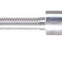 HOOK, PAD, ALUMINIUM, MACHINED, 3 1/4 O.A., 2 X 3/16 THREAD, 5/8 STANDOFF