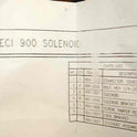 SOLENOID, DOOR SECURITY LOCK, COMPLETE AS SHOWN RH/LH ECI # 900-3001