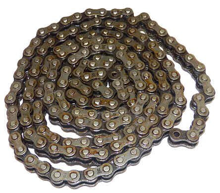 CHAIN, # 40, MOM/MOH/MOD/MOCT SERIES DRIVE PULLEY 10' GAL # OP21-0005N