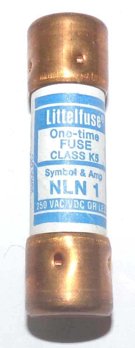 FUSE, ONE TIME, 50 AMP, 250V BUSSMAN # NON 50