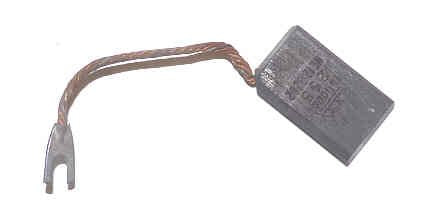 BRUSH, CARBON, GRADE 255, .375 X 1.000 X 1.750, 3 SHUNT WESTINGHOUSE # X38A3
