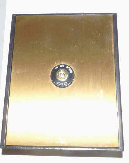 ACCESS, TOP FLOOR , BRONZE, SURFACE MOUNT, AS SHOWN INNOVATION #FF1800-001