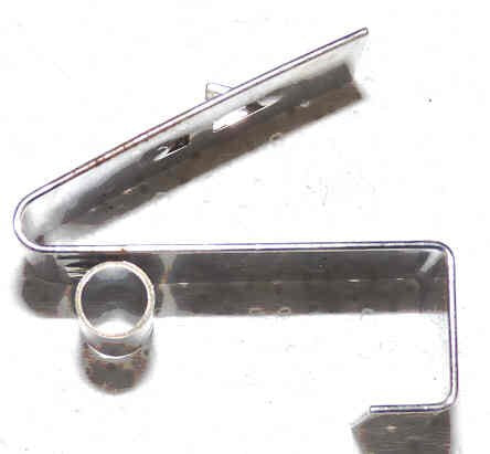 CLIP, SPRING, (MONEY CLIP) USED WITH IMPERIAL BRUSHOLDERS FOR 1.250 WIDE BRUSHES