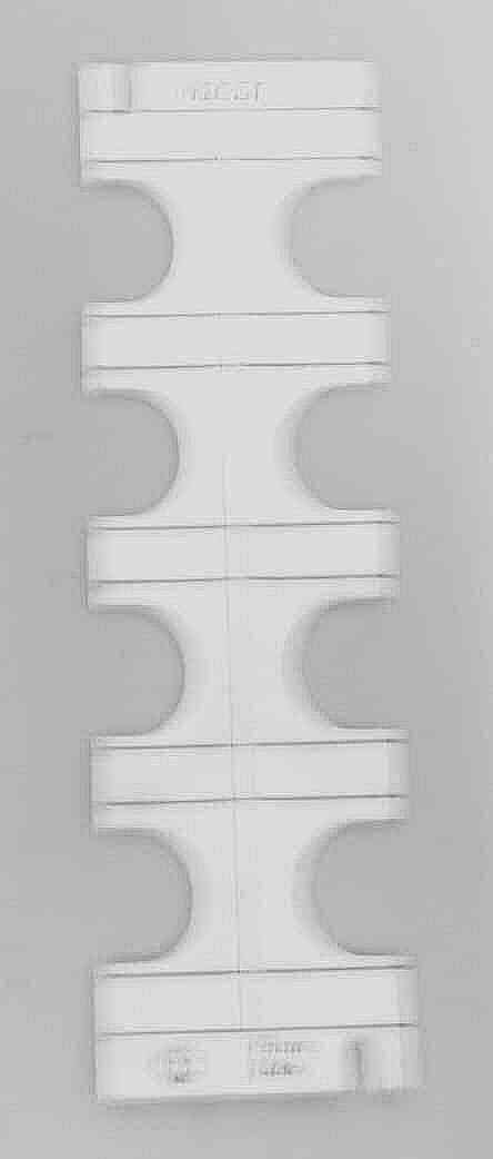 MARKER, USED ON CONTROLLER TERMINAL BLOCKS, 8 NOTCH OTIS # 102CD1