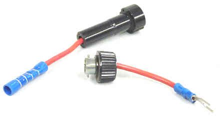 HOLDER, FUSE, GLASS WITH CAP AND PIGTAIL USED ON ERL AMPLIFIER ASSEMBLY