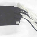 PUSHBUTTON, BLACK, SQUARE, WHITE INSERT, BLANK US # 167-03017-100