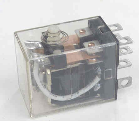 RELAY, ICE CUBE, DPDT, 24 VDC, STRUTHERS-DUNN # C281XBX411M2V-24DC