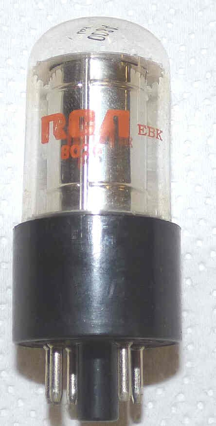 TUBE, COLD CATHODE, VOLTAGE REGULATOR, OCTAL BASE COMMERCIAL # OD3