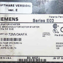 STARTER, DEFINITE PURPOSE, SEE PHOTOS FOR DATA SIEMENS #72MV34AFA