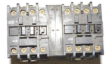 CONTACTOR, DUAL, INTERLOCKED 220 VDC COILS, SEE DATA SPRECHER & SCHUH CS 3C