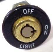 SWITCH, KEYED, OFF-ON-LIGHT, BRASS WITH 2  KEYS INNOVATION 53562213