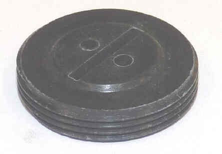 CAP, THREADED, MALE FOR 3/4 X 3/8 EXCITER BRUSH HOLDER