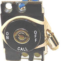 SWITCH, KEYED, ON-OFF-CALL, WITH 2 KEYS INNOVATION # 023118
