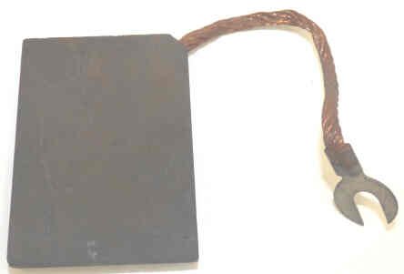 BRUSH, CARBON GRAPHITIC, .375 x 2.000 x 2.750  MARKED 443E