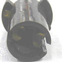 HOLDER, MINATURE LAMP, T 3 1/4 BASE, WITH  CONTACTS, AS SHOWN