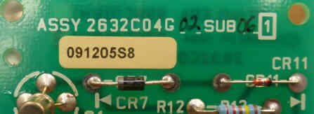 BOARD, CIRCUIT, AMPLIFIER, ERA CONTROL WESTINGHOUSE # 2632C04G02, 998C108H12